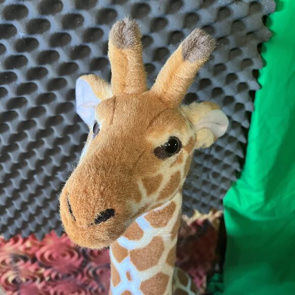 Linzy Giraffe 4 Foot Giant Stuffed Animal Plush Giraffe 4’ Plushie Brown - Picture 5 of 5